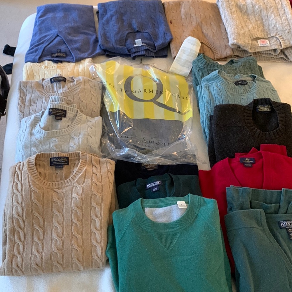 Mens Brooks brothers cashmere sweaters (new/like new/excellent) condition
